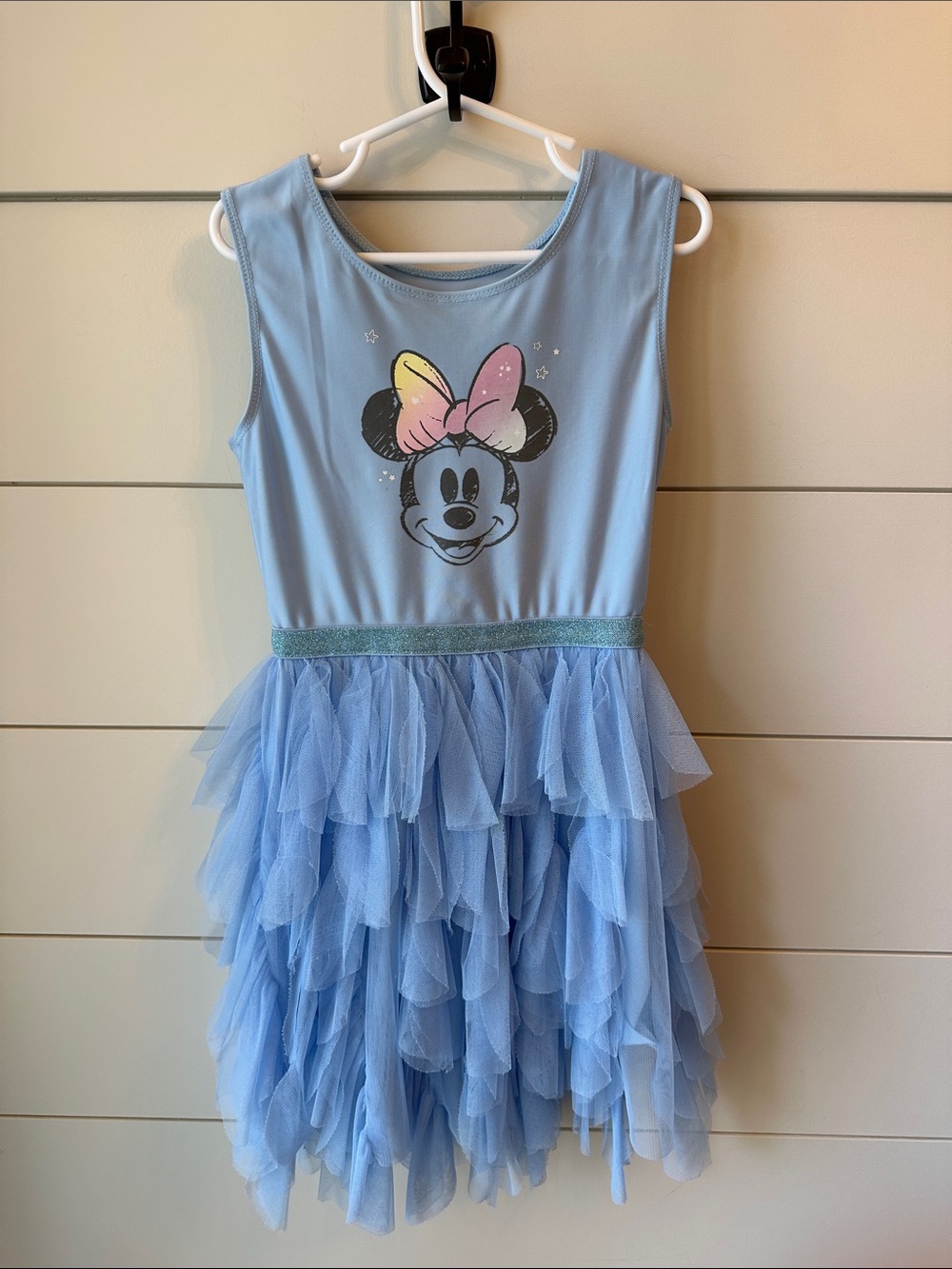 Minnie Mouse Light Blue Tulle Dress for Kids size 6